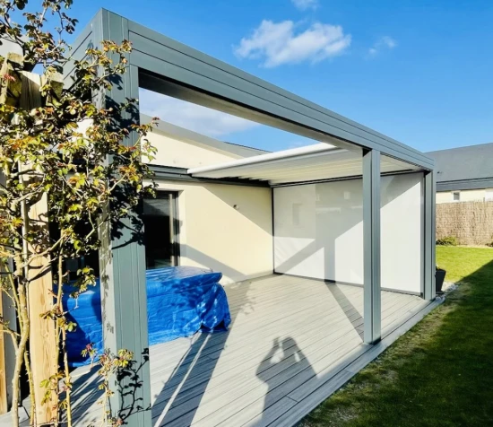 Installation d'une pergola à Bonchamp-lès-Laval