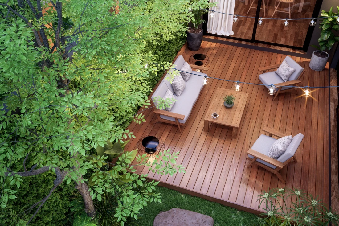 Terrasse en bois