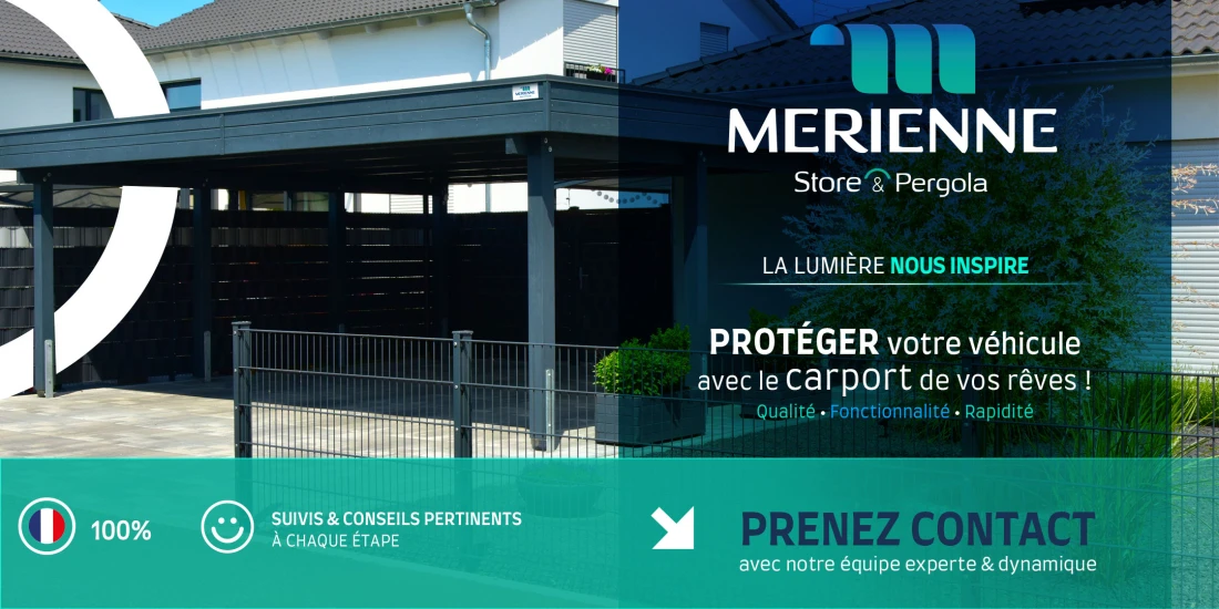 Contactez-nous pour la pose de votre carport